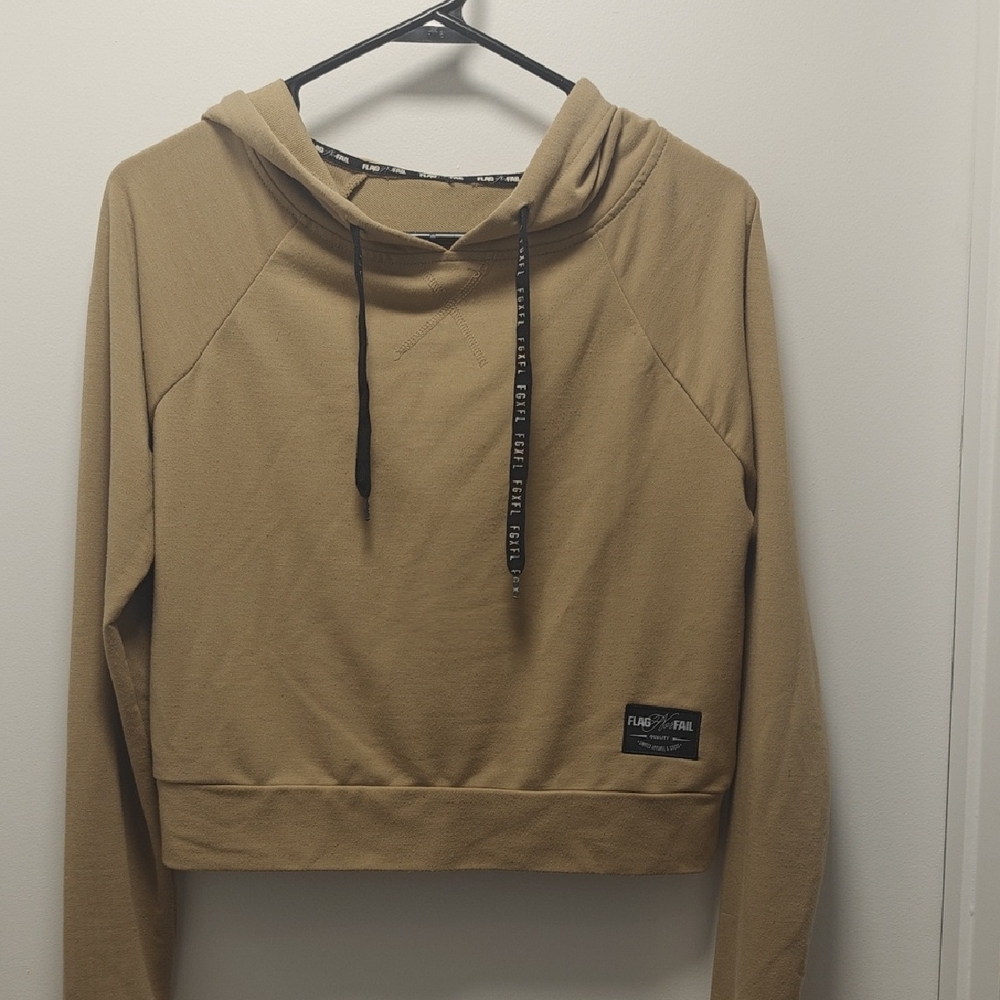 Tan Women's Hoodie Sweater